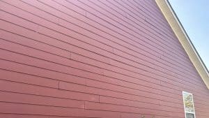 Poorly installed James Hardie siding that will not protect the home from moisture