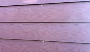 An example of poorly installed James Hardie siding that EMA Construction was called to fix.
